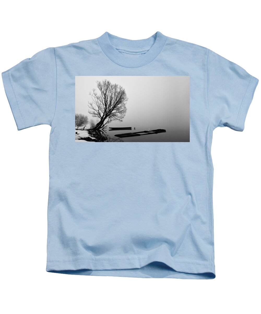 Landscapes Kids T-Shirt featuring the photograph Beginning of the End by Davorin Mance