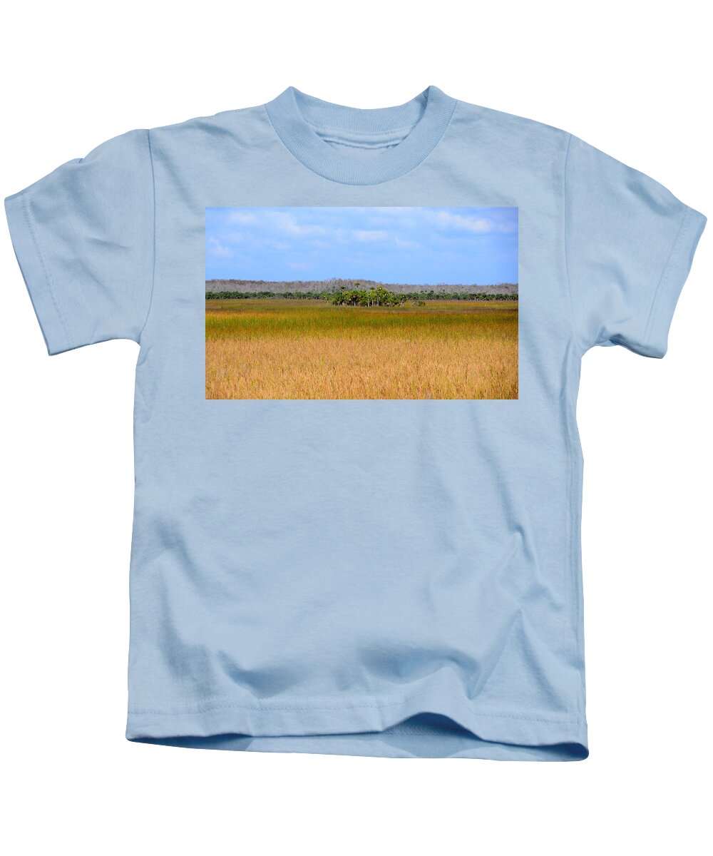 Landscape Kids T-Shirt featuring the photograph Colors of the Glades by David Lee Thompson