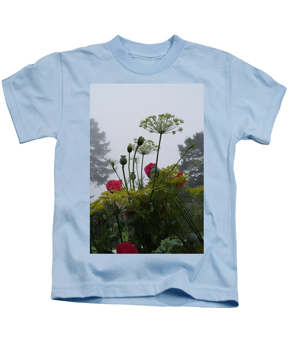 Nature Kids T-Shirt featuring the photograph Early Morning Garden Walk by Noa Mohlabane