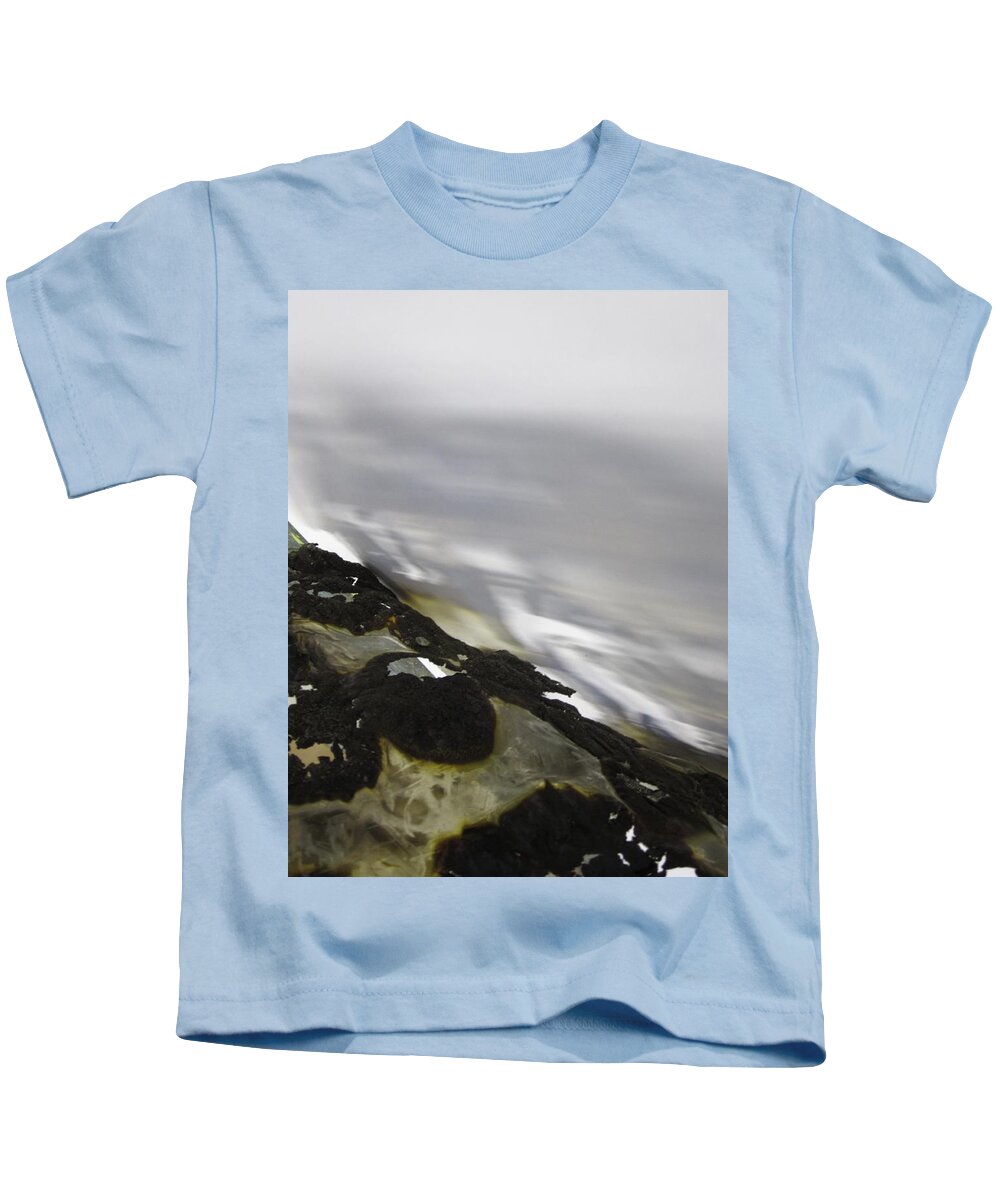 Branding Kids T-Shirt featuring the mixed media Erasure of the branding 4 by Ingrid Van Amsterdam