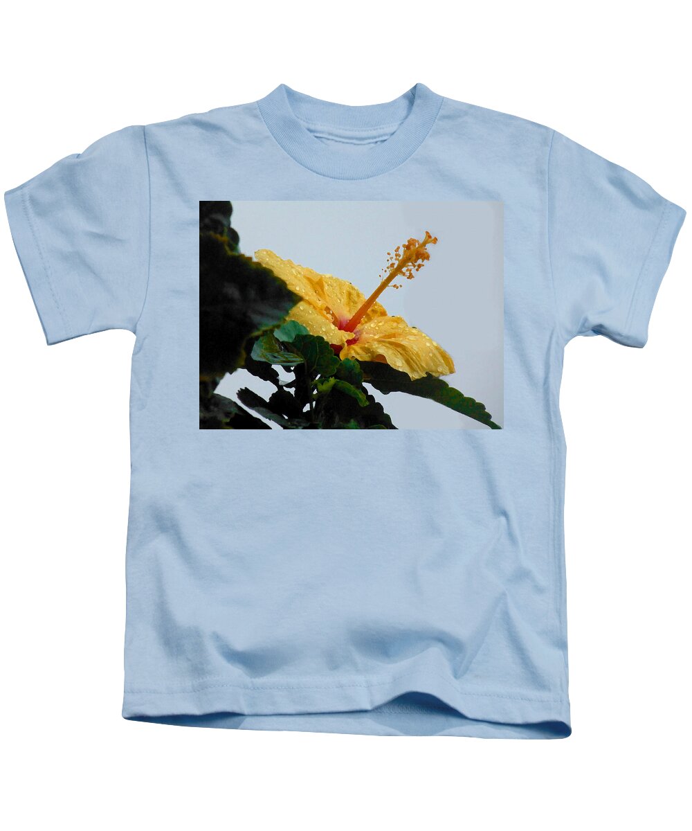 Photography Kids T-Shirt featuring the photograph Look at me just for a while by Marcello Cicchini