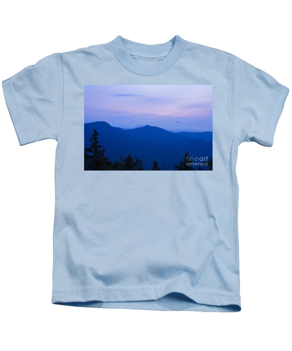 Mount Tecumseh Kids T-Shirt featuring the photograph Mt Tecumseh - Waterville Valley New Hampshire USA by Erin Paul Donovan