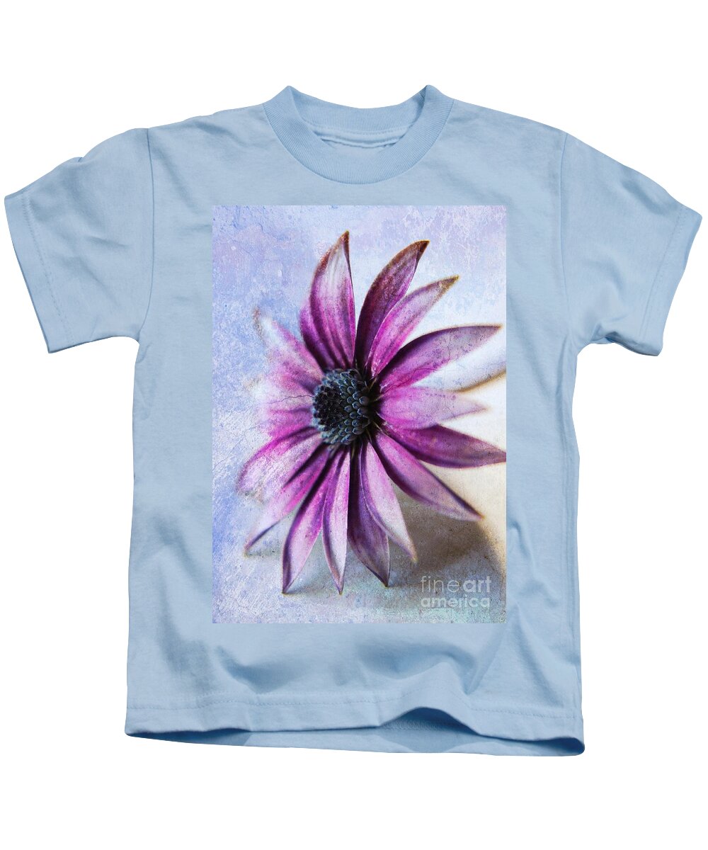 Cape Daisy Kids T-Shirt featuring the photograph Osteospermum Delight by Clare Bevan