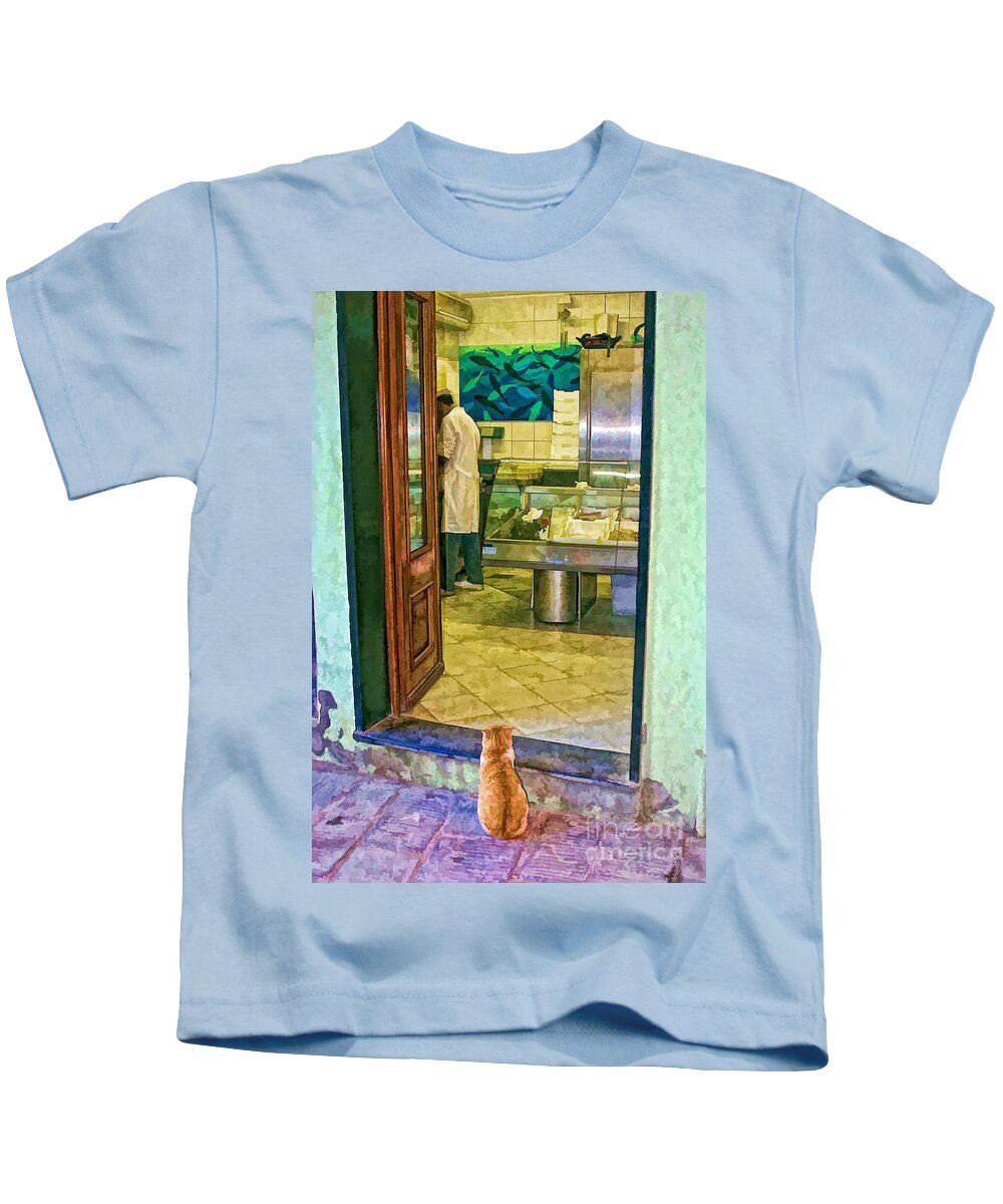 Italy Kids T-Shirt featuring the photograph Patience by Timothy Hacker