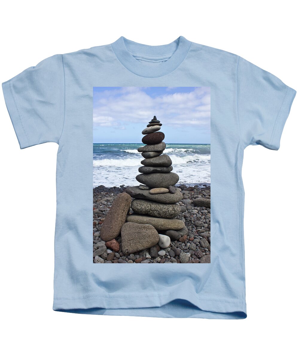 Rock Kids T-Shirt featuring the photograph Rock Sculpture by Christie Kowalski