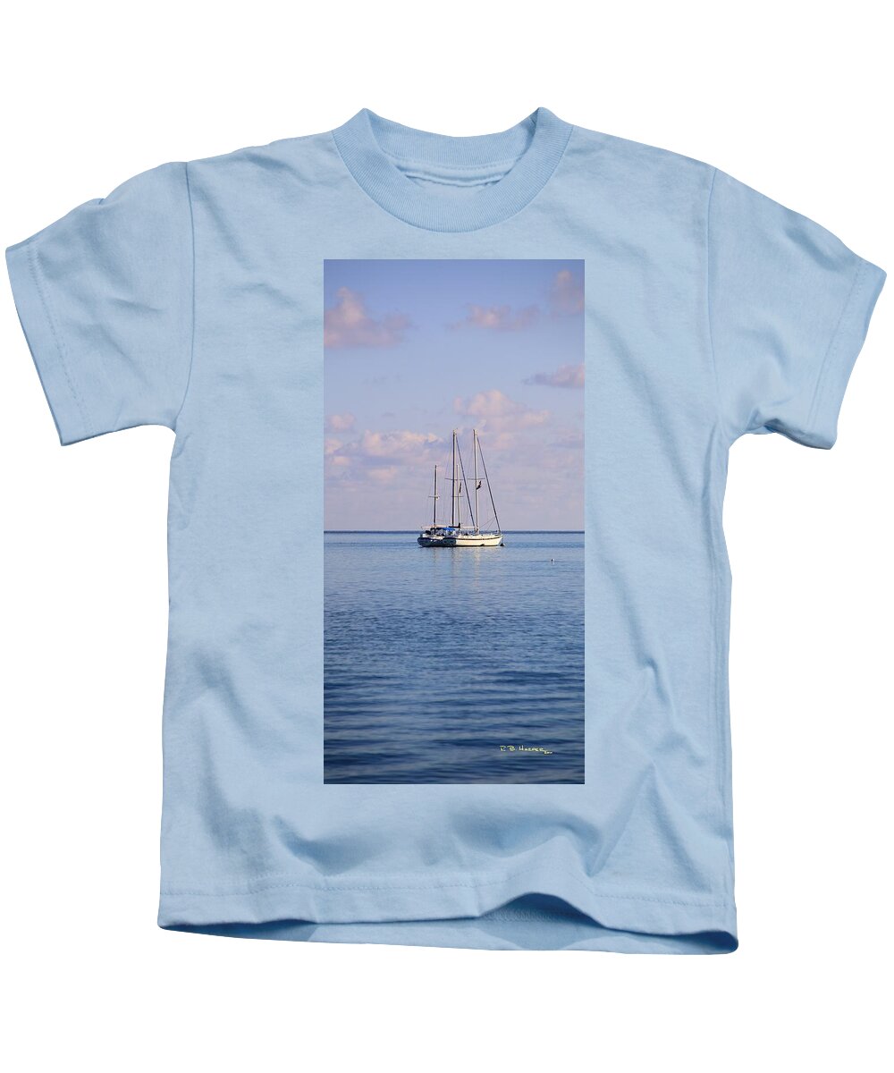 Sail Kids T-Shirt featuring the photograph Sister Ships by R B Harper