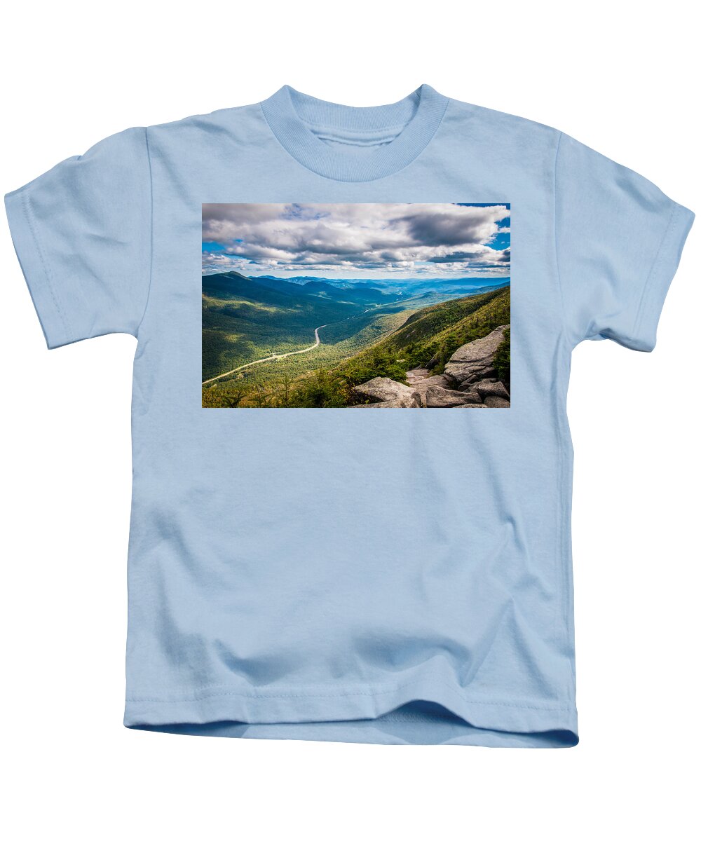 New Hampshire Kids T-Shirt featuring the photograph What a View by Kristopher Schoenleber