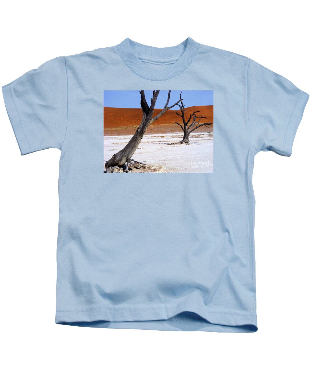Trees Kids T-Shirt featuring the photograph Wild Dead Vlei by Noa Yerushalmi