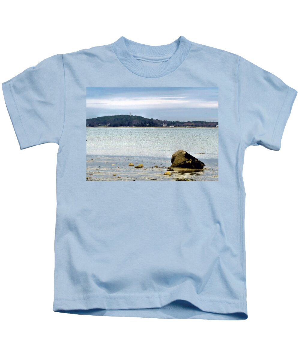 Ocean Kids T-Shirt featuring the photograph Pastel Coastal Scenery by Janice Drew