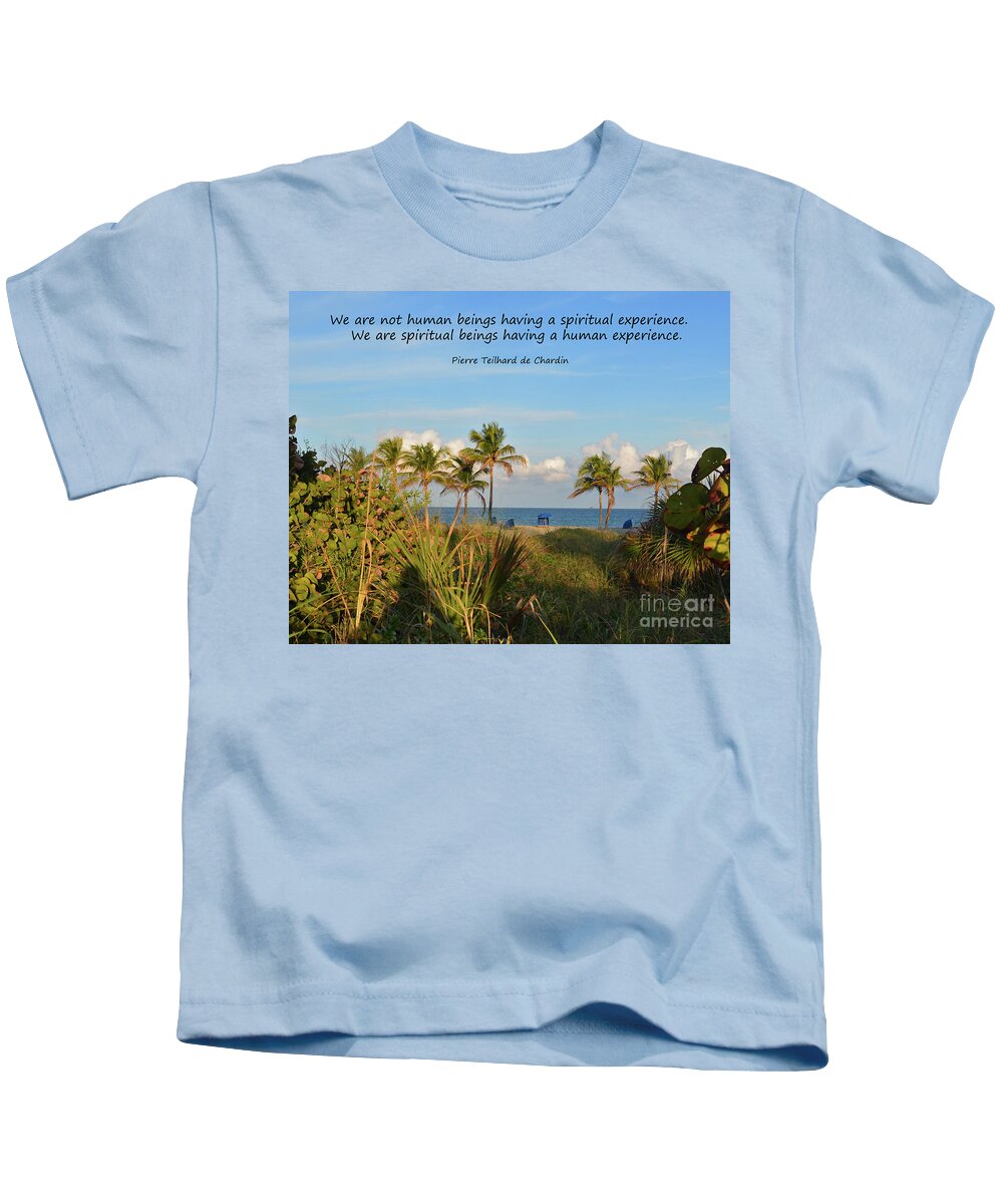 Pierre Teilhard De Chardin Kids T-Shirt featuring the photograph 17- Spiritual Experience by Joseph Keane