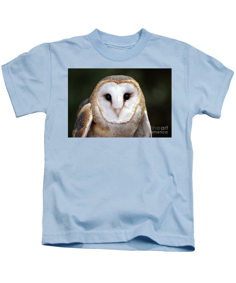Denise Bruchman Kids T-Shirt featuring the photograph Barn Owl #1 by Denise Bruchman