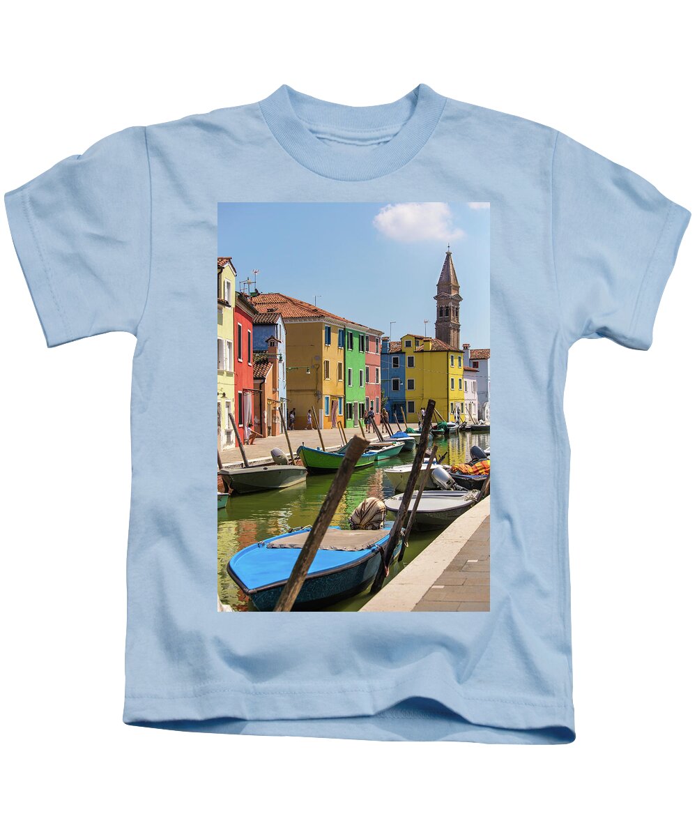 Venice Kids T-Shirt featuring the photograph Photographer #11 by Matthew Pace