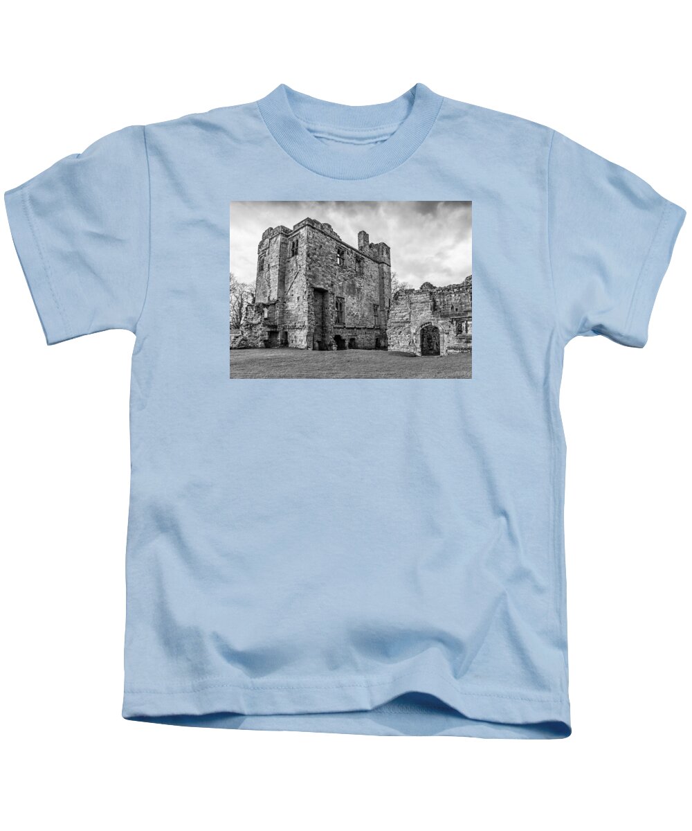 Landscape Kids T-Shirt featuring the photograph Castle of Ashby #2 by Nick Bywater