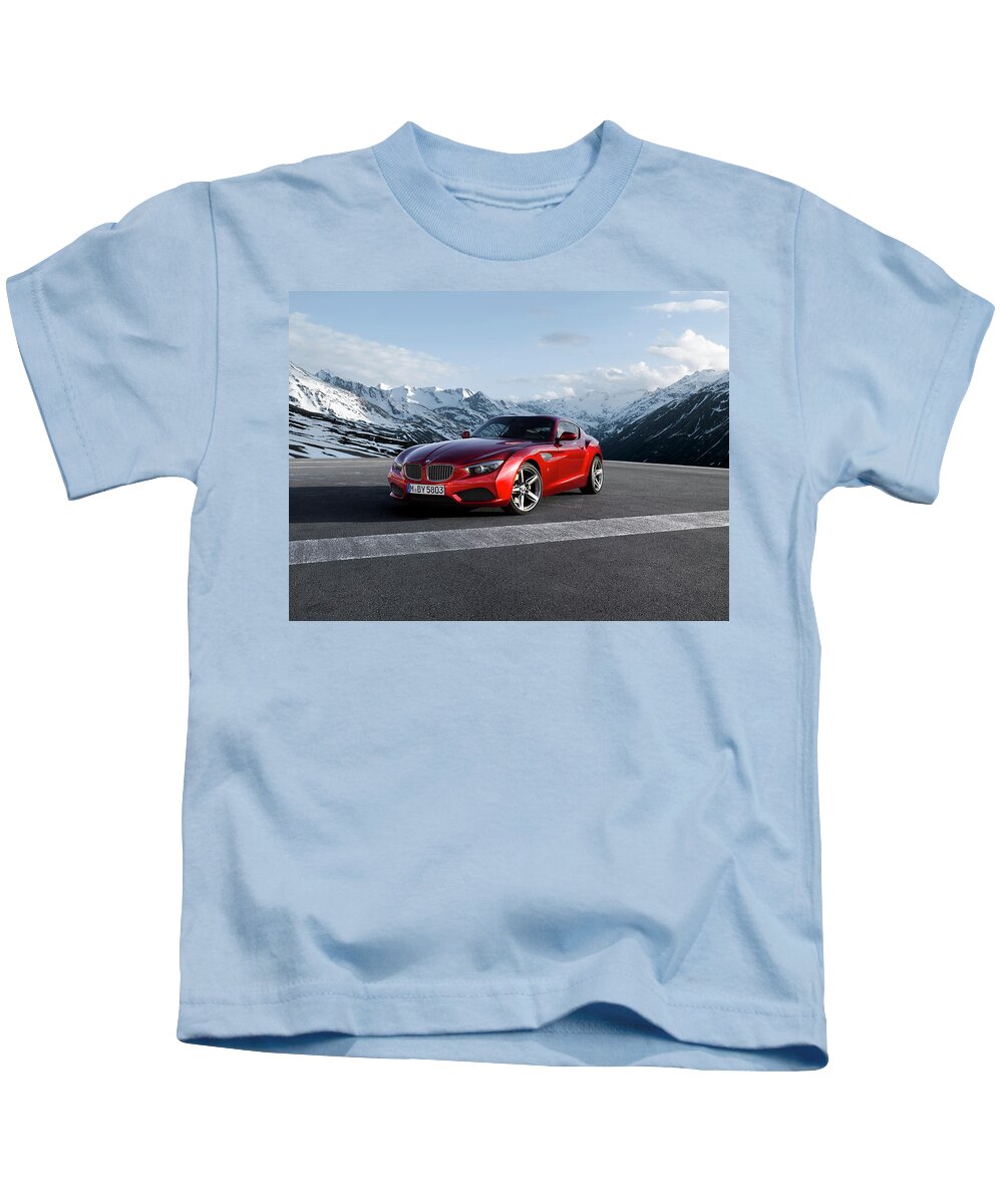 Bmw Zagato Coupe Kids T-Shirt featuring the photograph Bmw Zagato Coupe #3 by Jackie Russo