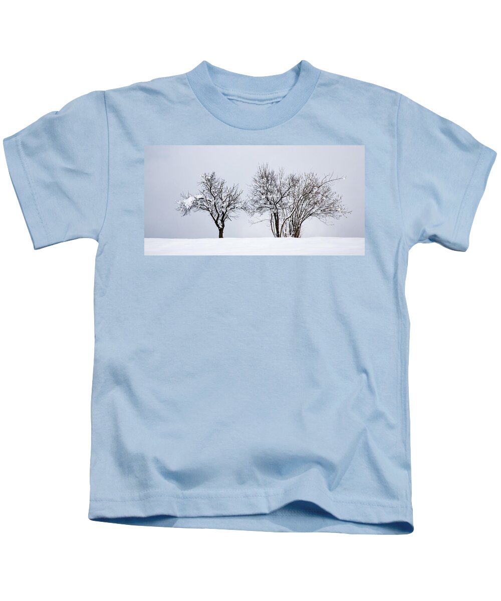 Tree Kids T-Shirt featuring the photograph Winter #3 by Ian Middleton