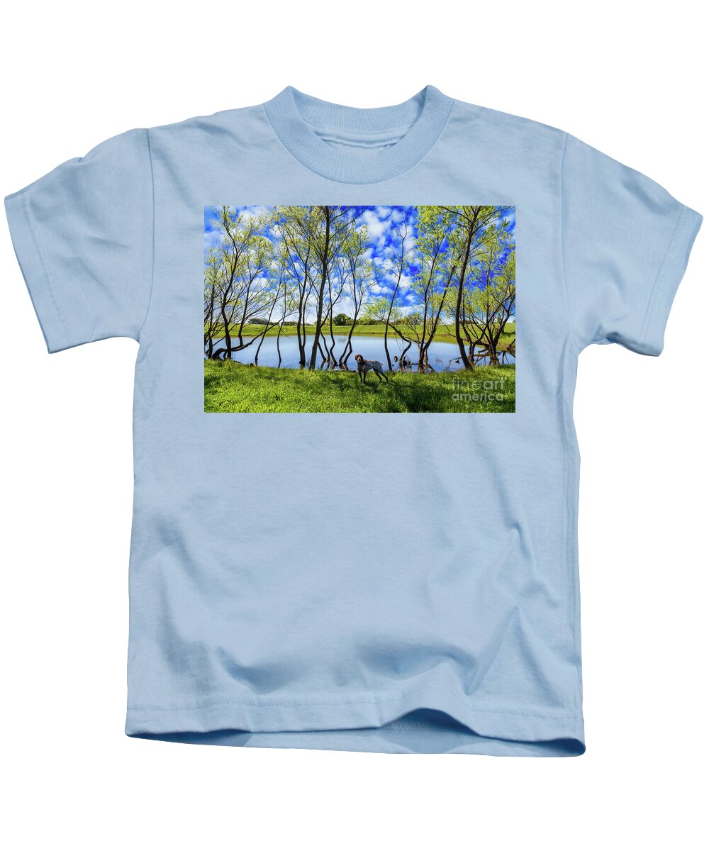 Austin Kids T-Shirt featuring the photograph Texas Hill Country by Raul Rodriguez