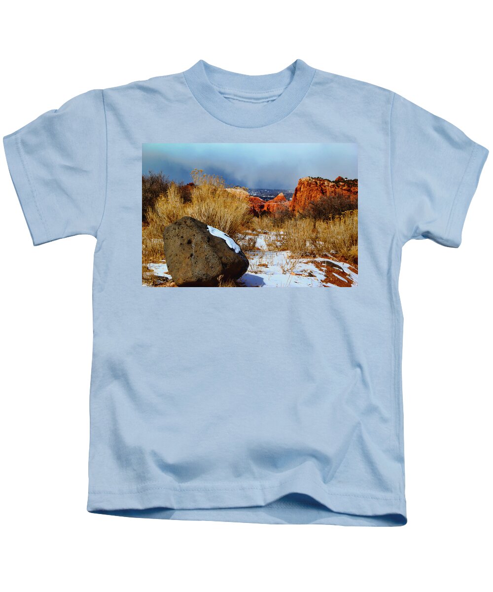  Kids T-Shirt featuring the photograph Captiol Reef National Park #6 by Mark Smith