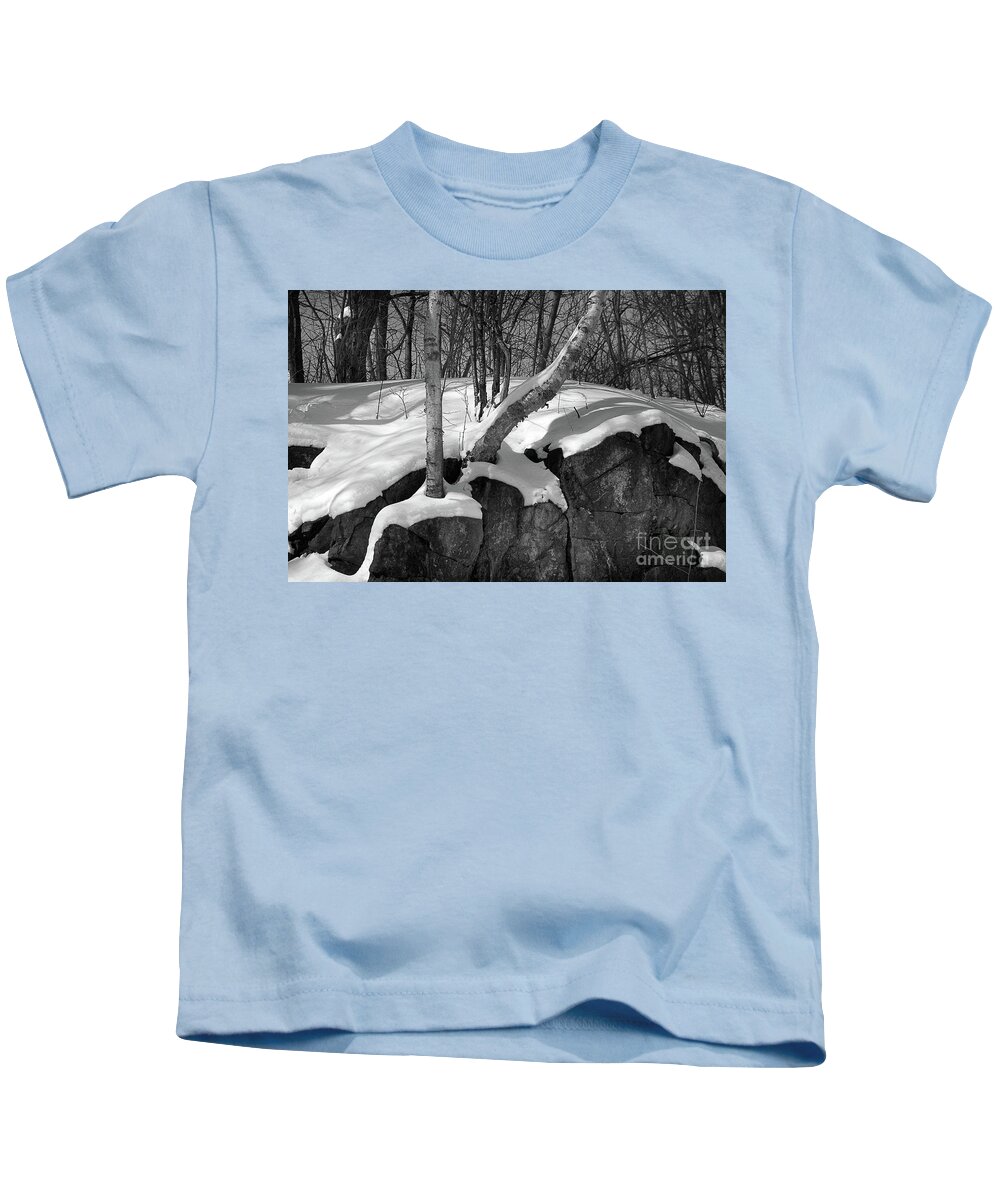  Kids T-Shirt featuring the photograph 8456bw by Burney Lieberman