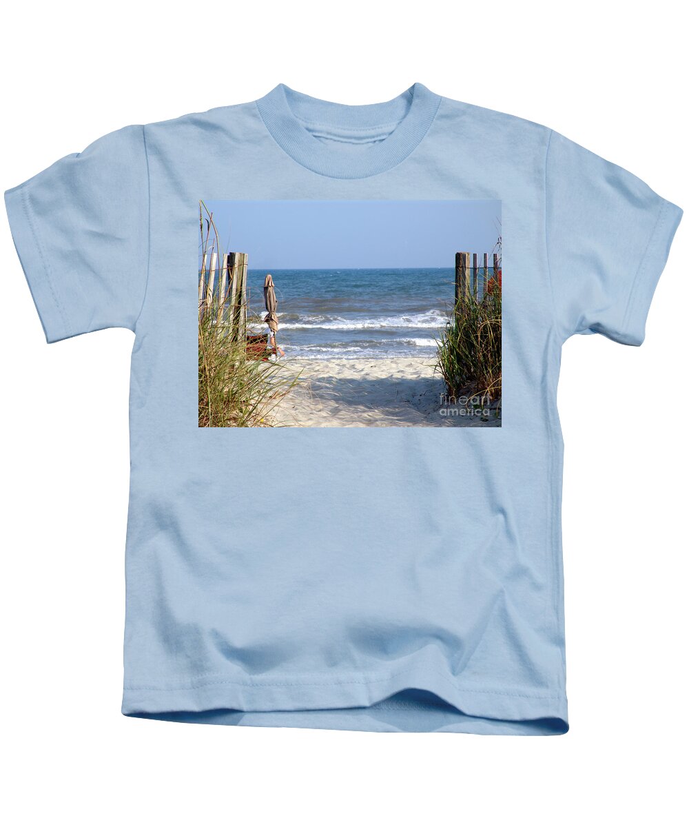 Beach Kids T-Shirt featuring the photograph About Time by Lisa Lambert-Shank