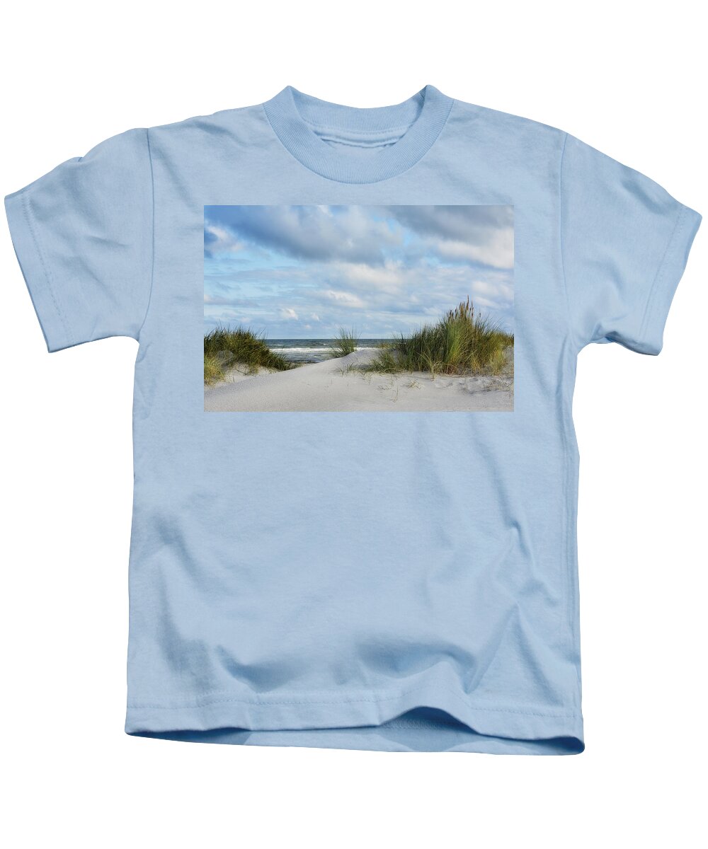 Nature Kids T-Shirt featuring the photograph Baltic Sea by Joachim G Pinkawa