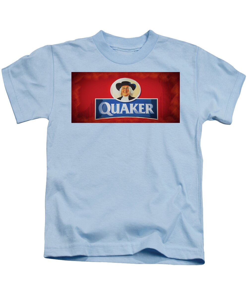Quaker Kids T-Shirt featuring the photograph Breakfast by Michael Arend