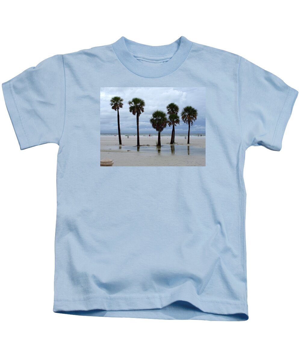 Clearwater Kids T-Shirt featuring the photograph Clearwater Beach by James Granberry