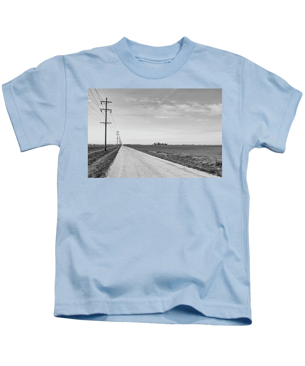 Rural Kids T-Shirt featuring the photograph Country Roads by Holly Ross