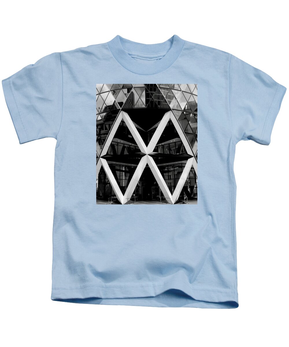 Architecture Kids T-Shirt featuring the photograph Double rhombus by Emme Pons