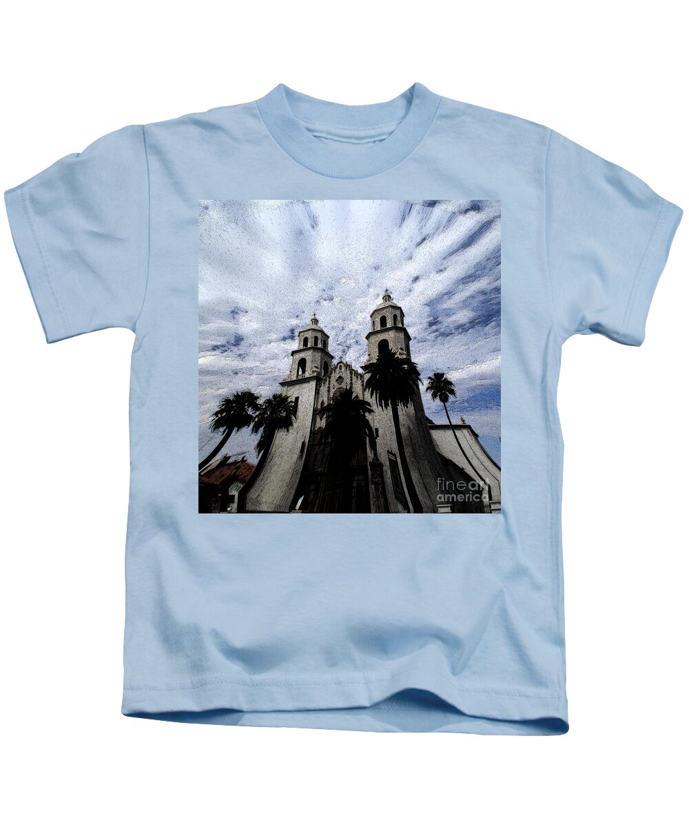 Cathedral Kids T-Shirt featuring the photograph Faith Arizona by Linda Shafer