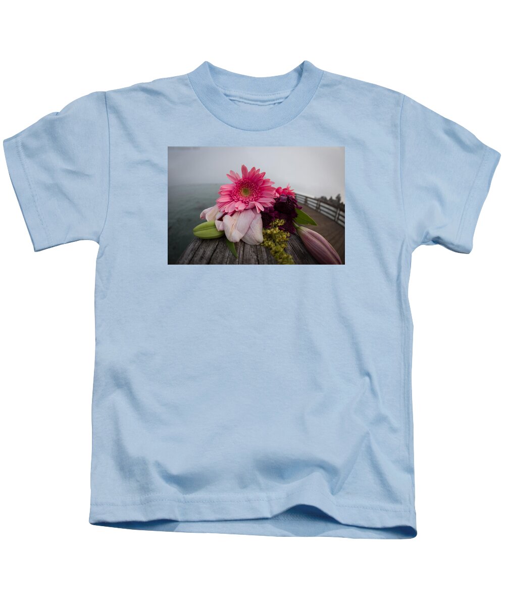 Flowers Kids T-Shirt featuring the photograph We All Die Sometime by Lora Lee Chapman
