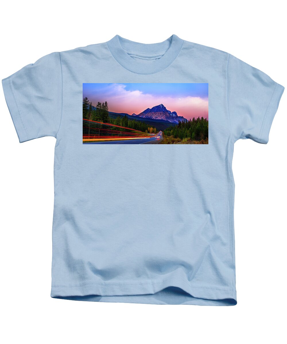 Mount Fitzwilliam Kids T-Shirt featuring the photograph Get your motor running by John Poon