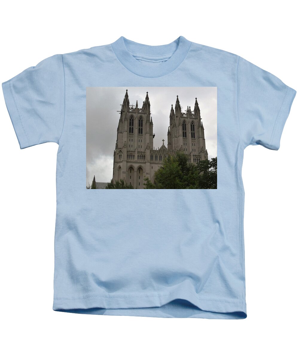 Worship Kids T-Shirt featuring the photograph God's House by Charles HALL