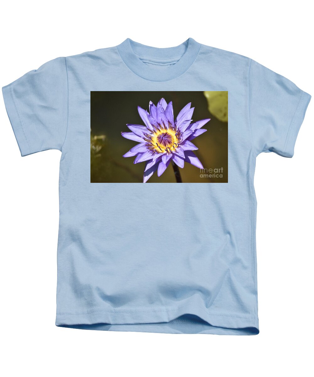 Water Lily Kids T-Shirt featuring the photograph Lilly by Nona Kumah