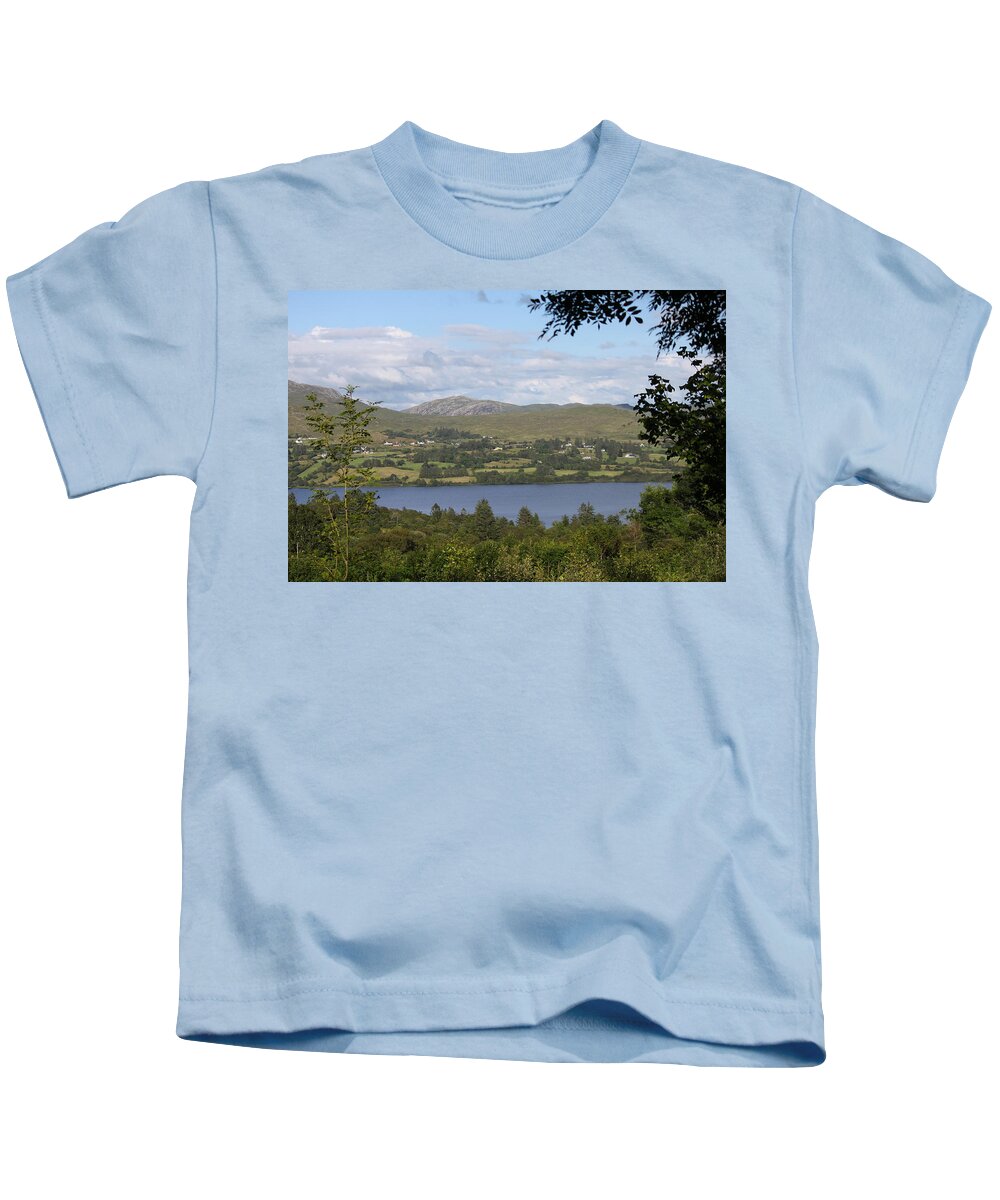 Lough Eske Kids T-Shirt featuring the photograph Lough Eske 4241 by John Moyer