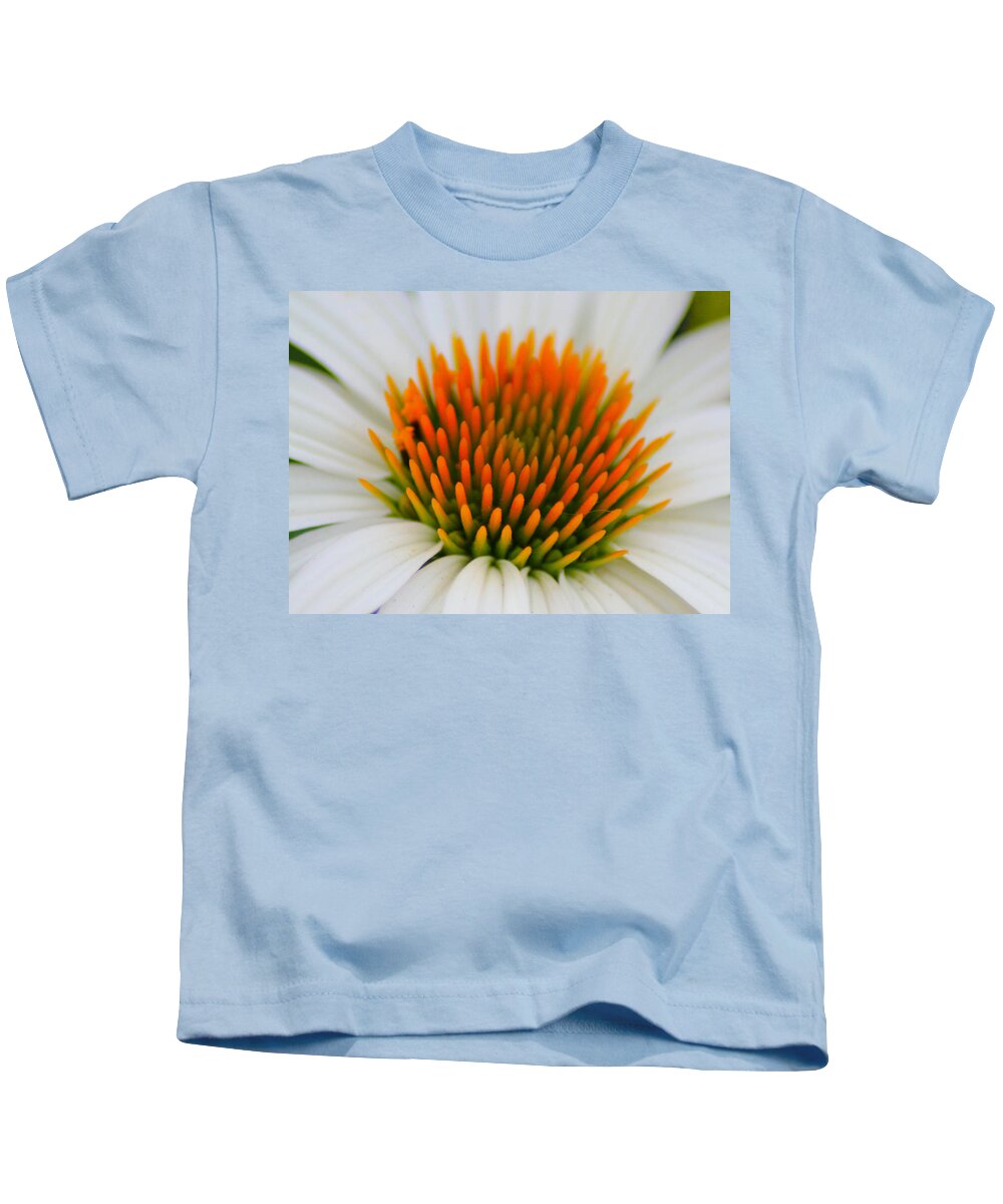 Flower Kids T-Shirt featuring the photograph Orange Glow by Karen Wagner