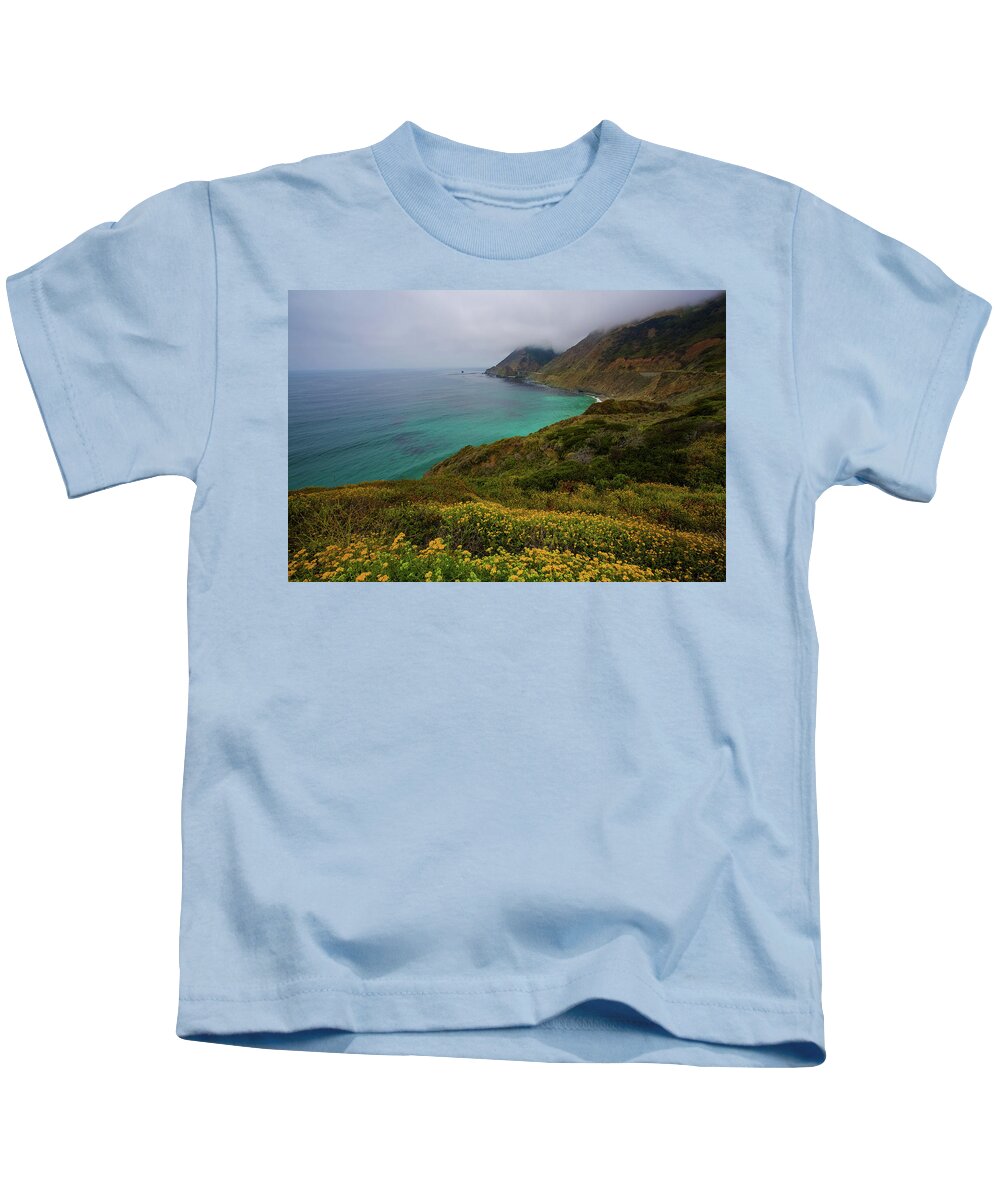 California Kids T-Shirt featuring the photograph Pch 1 by Dillon Kalkhurst