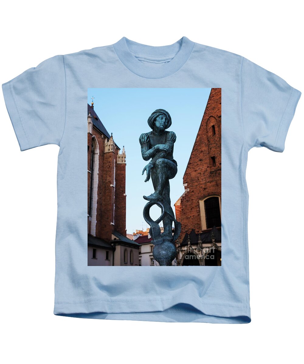 Krakow Kids T-Shirt featuring the photograph Polish Sprite by Brenda Kean