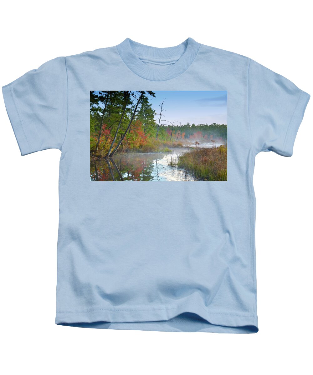 Autumn Kids T-Shirt featuring the photograph Radiant Morning by Jim Cook