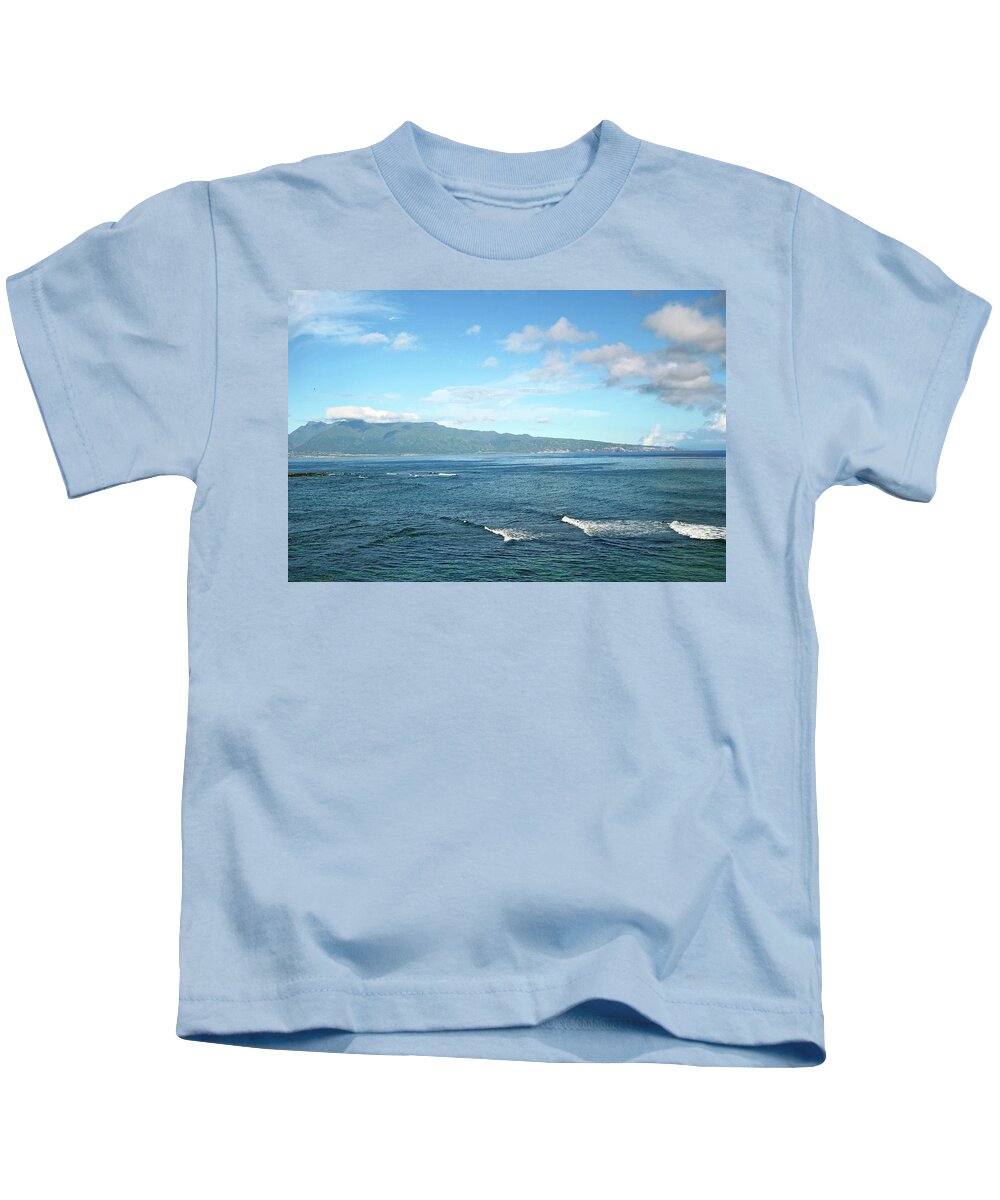 Road To Hana Kids T-Shirt featuring the photograph Road to Hana Study 03 by Robert Meyers-Lussier