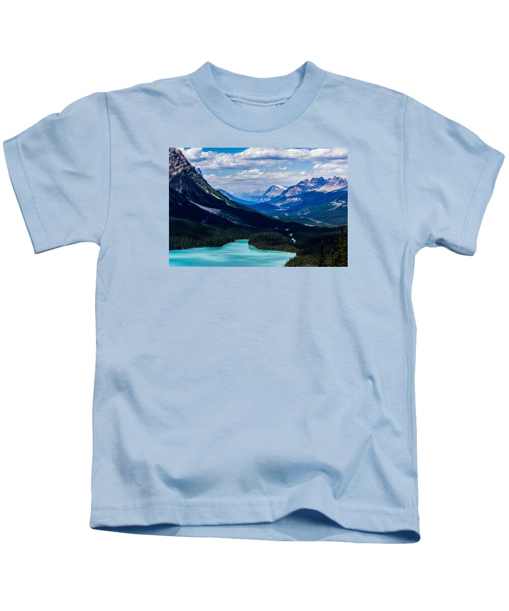 Mountains Kids T-Shirt featuring the photograph See Far by Britten Adams
