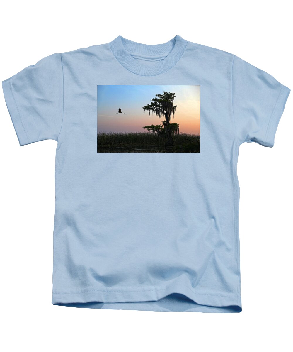 Tree Kids T-Shirt featuring the photograph St Augustine Morning by Robert Och