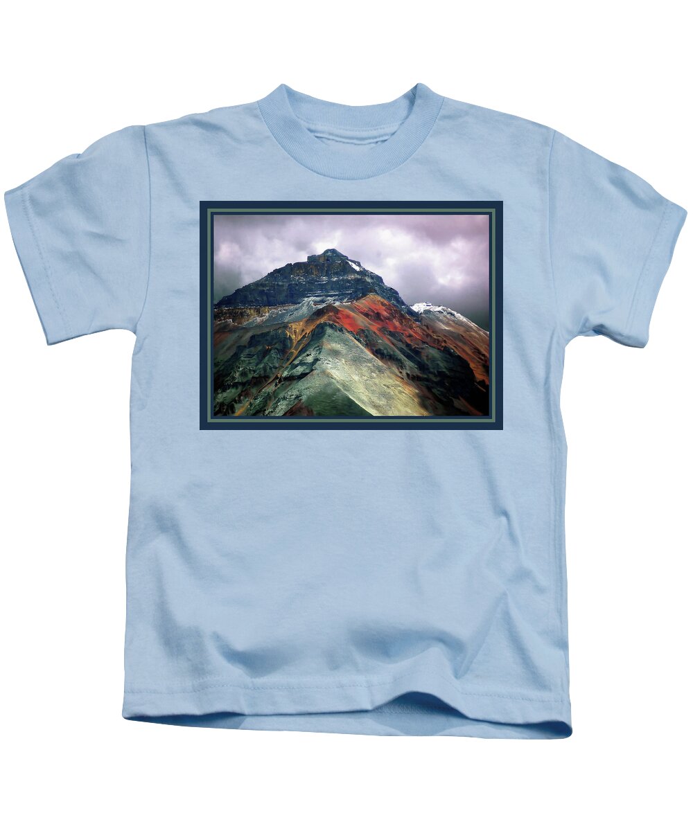 Telluride Kids T-Shirt featuring the photograph Telluride Mountain by Ginger Wakem