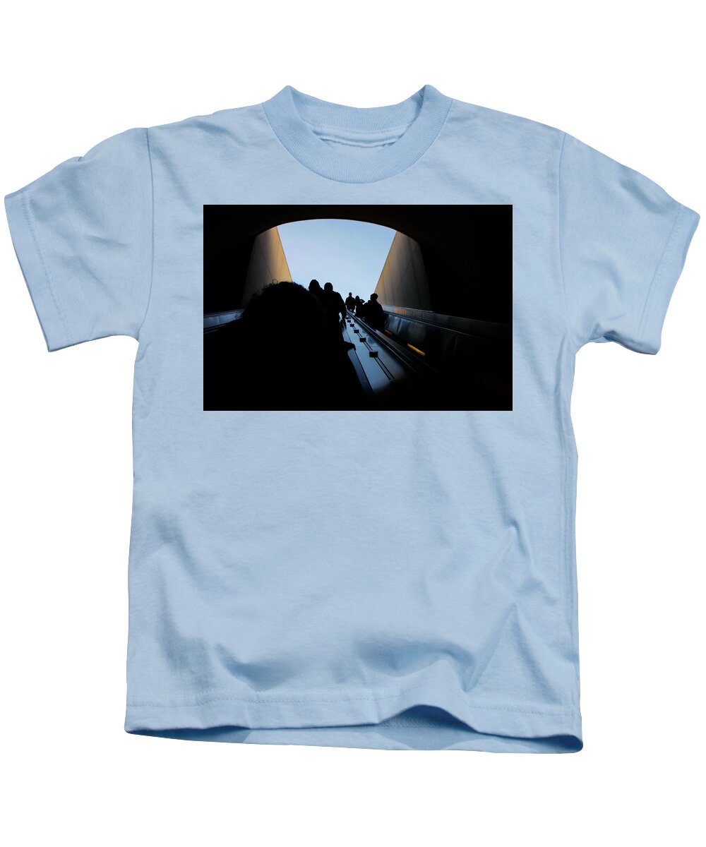 Metro Kids T-Shirt featuring the photograph US Capitol South by KG Thienemann