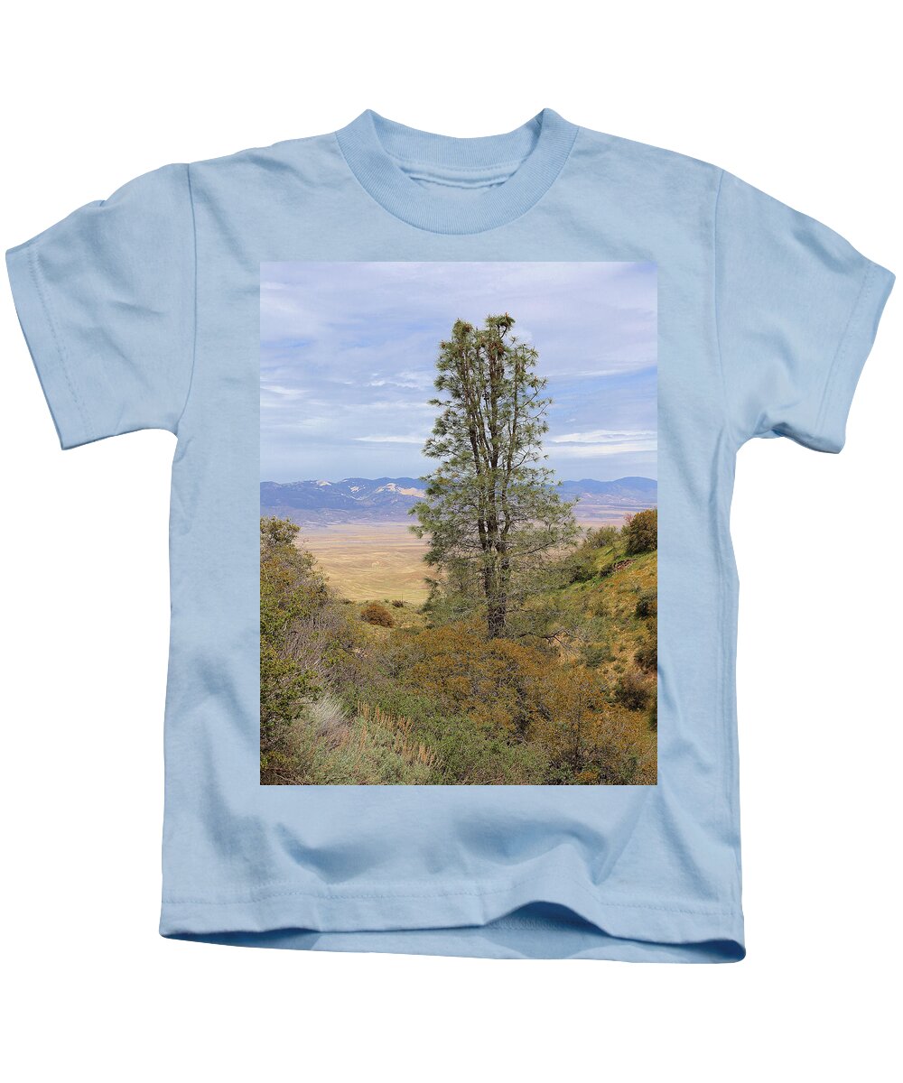 View From Pine Canyon Rd Kids T-Shirt featuring the photograph View From Pine Canyon Rd by Viktor Savchenko