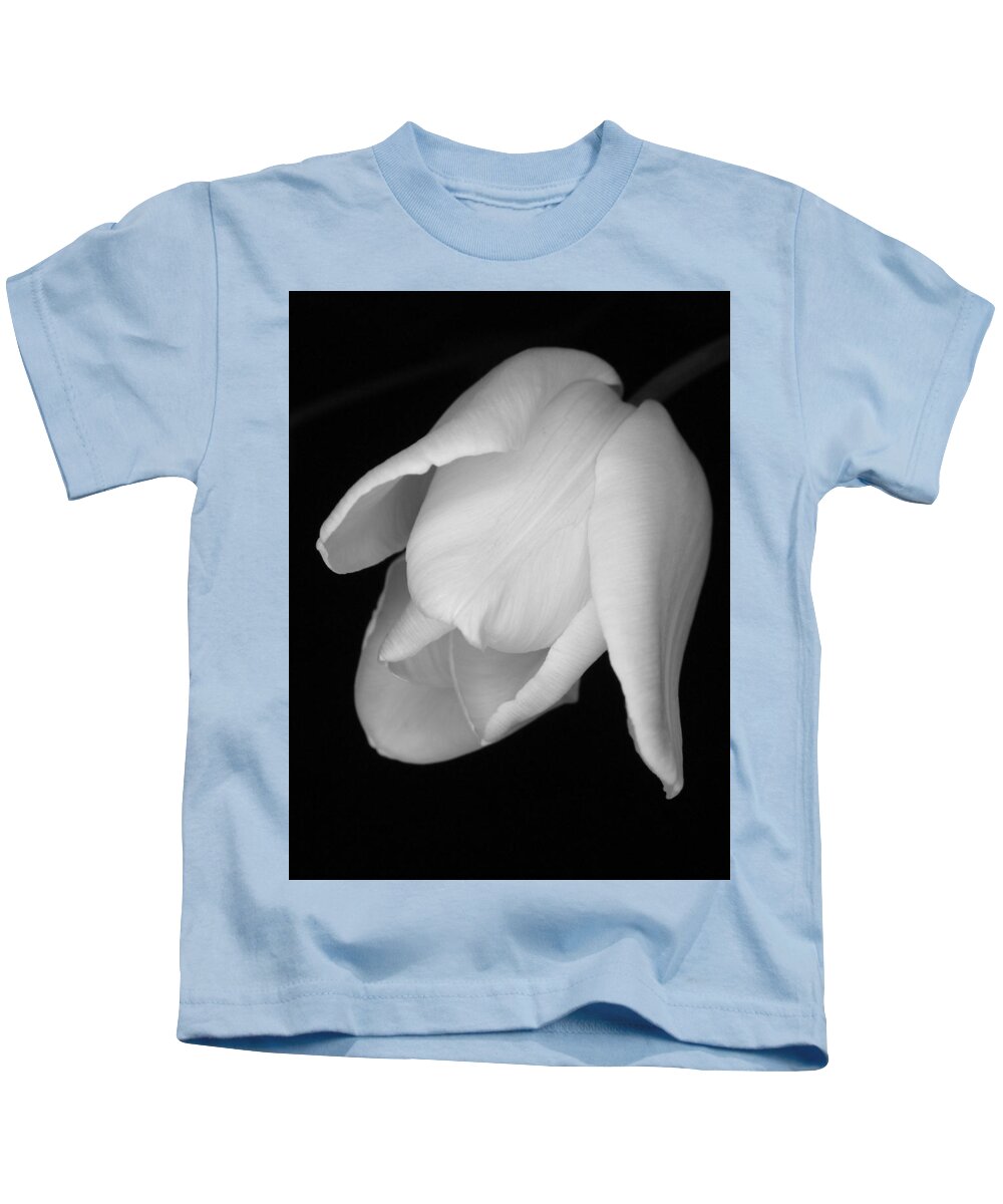Flower Kids T-Shirt featuring the photograph White Tulip by Thomas Pipia