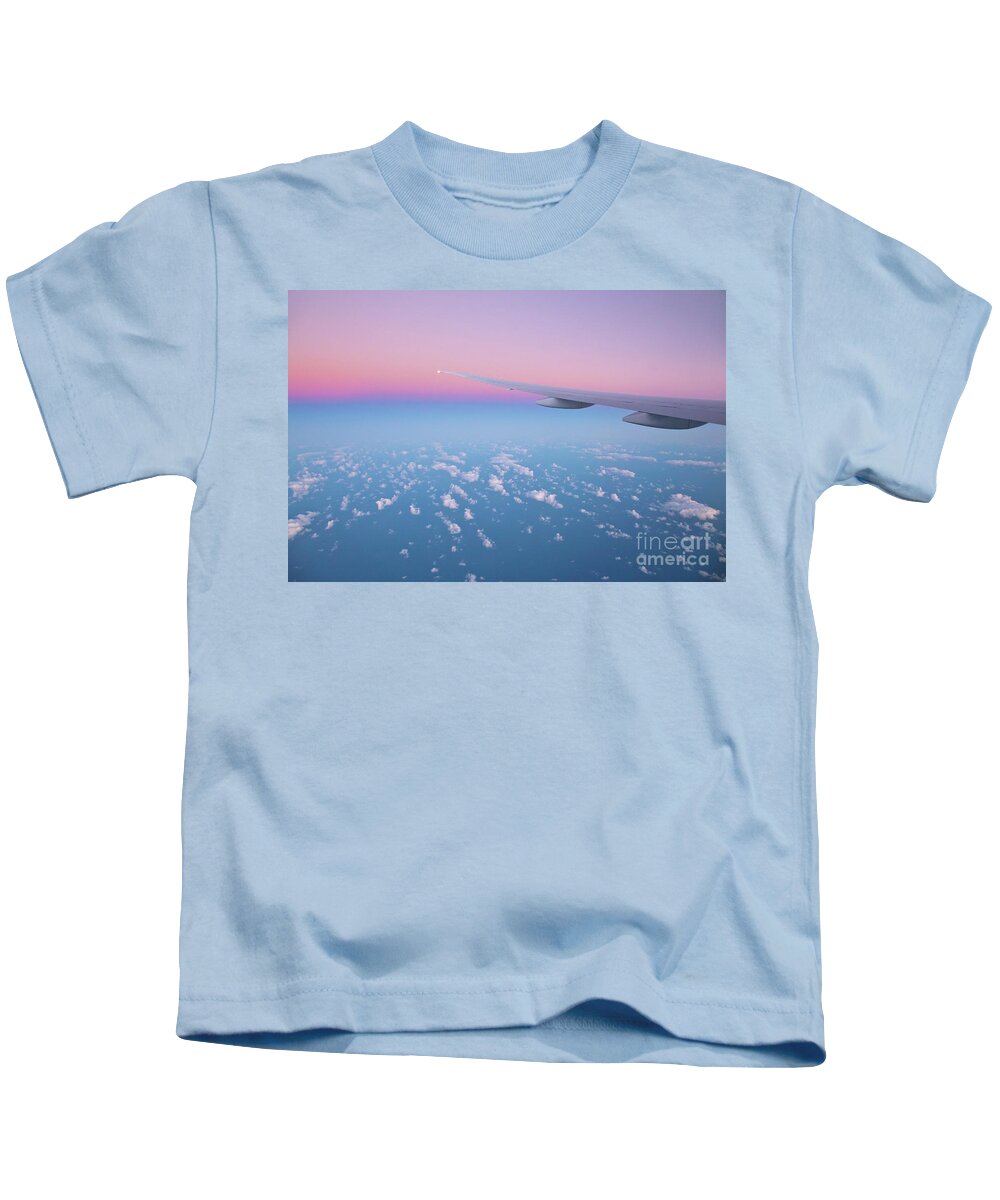 00559249 Kids T-Shirt featuring the photograph Wings over the Ocean by Yva Momatiuk and John Eastcott