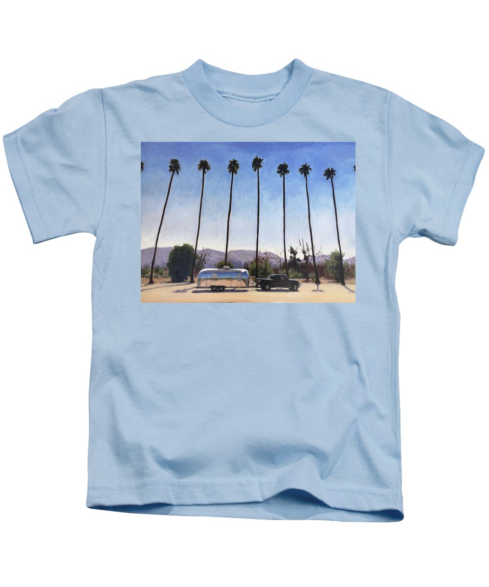 California Kids T-Shirt featuring the painting California Honeymoon by Elizabeth Jose