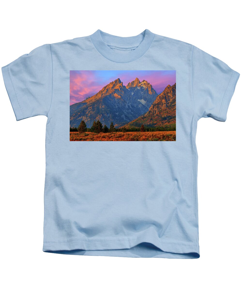 Cathedral Group Kids T-Shirt featuring the photograph Cathedral Dawn by Greg Norrell