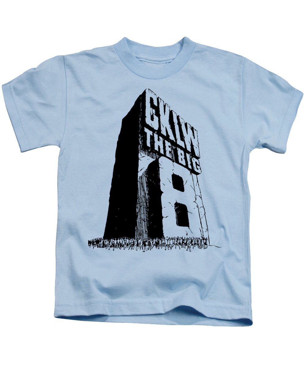 Cklw Kids T-Shirt featuring the digital art Classic CKLW Logo by Thomas Leparskas