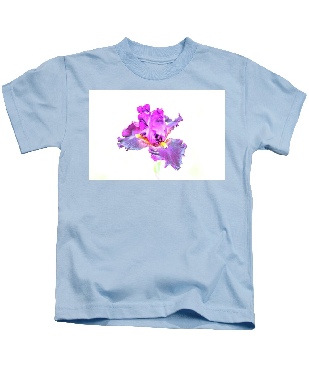 Purple Kids T-Shirt featuring the photograph Louise by Camille Lopez
